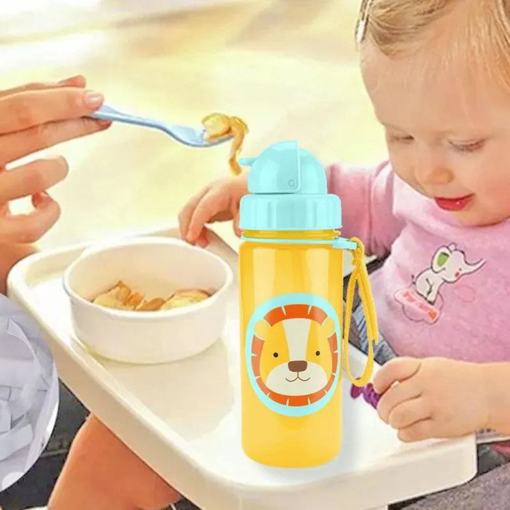 Skip Hop Zoo Straw Bottle Pp