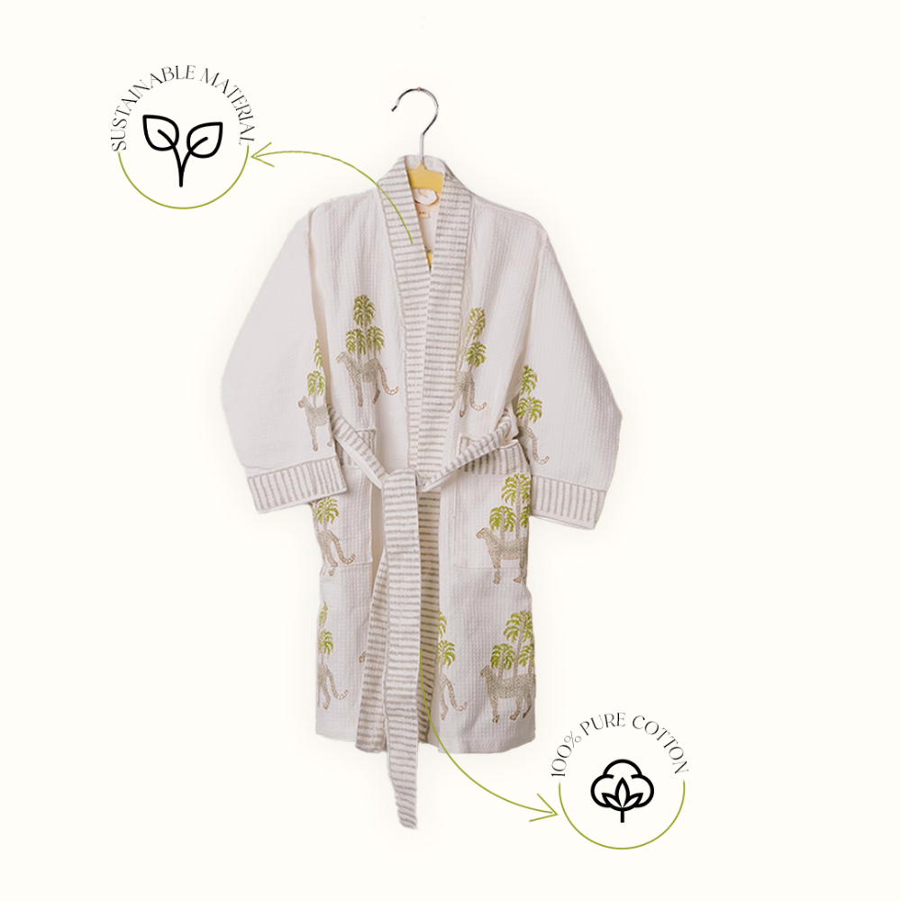 Torii - Baby Cheetah Bathrobe