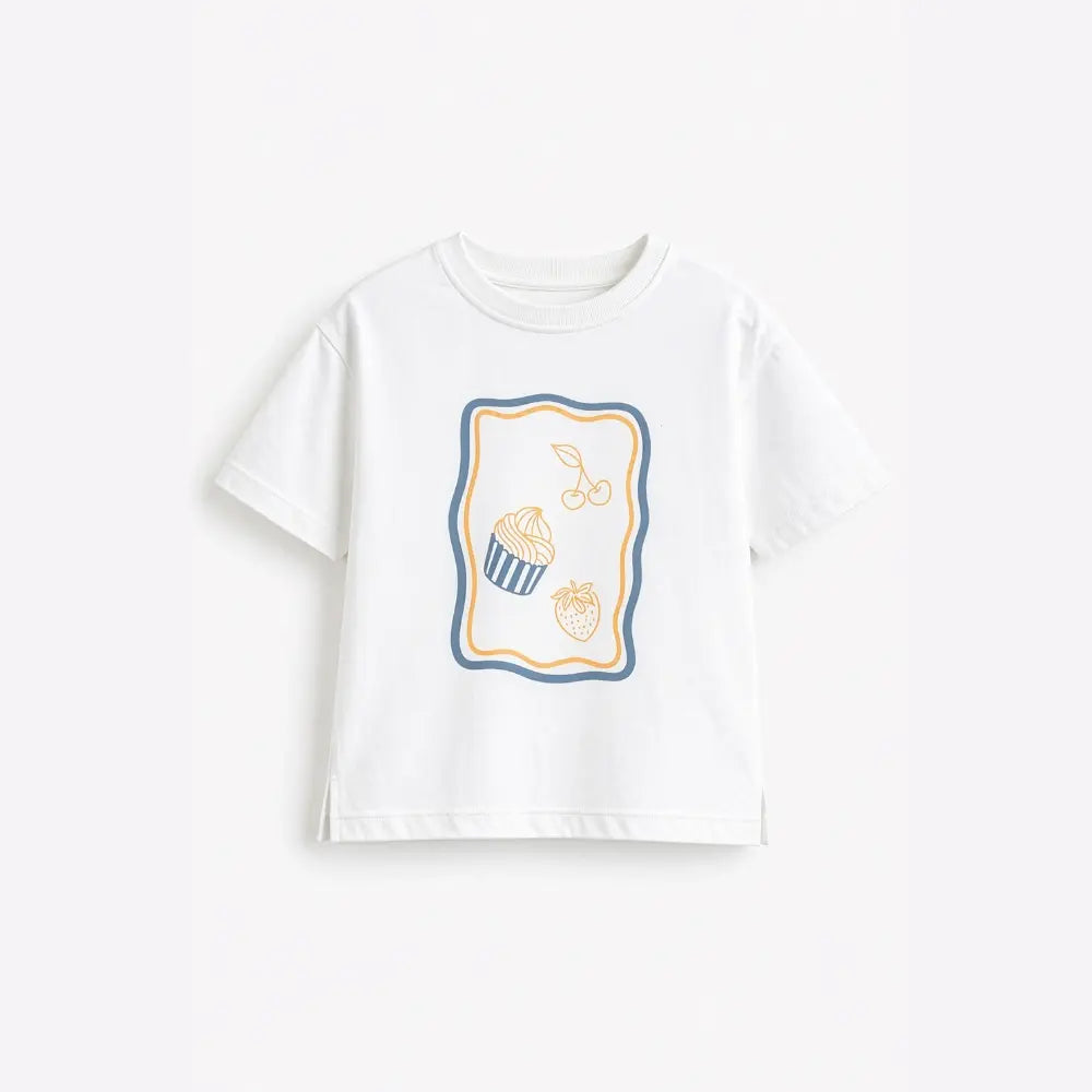 Mellow Muffin The Playful Kid Tee - Blue Edit