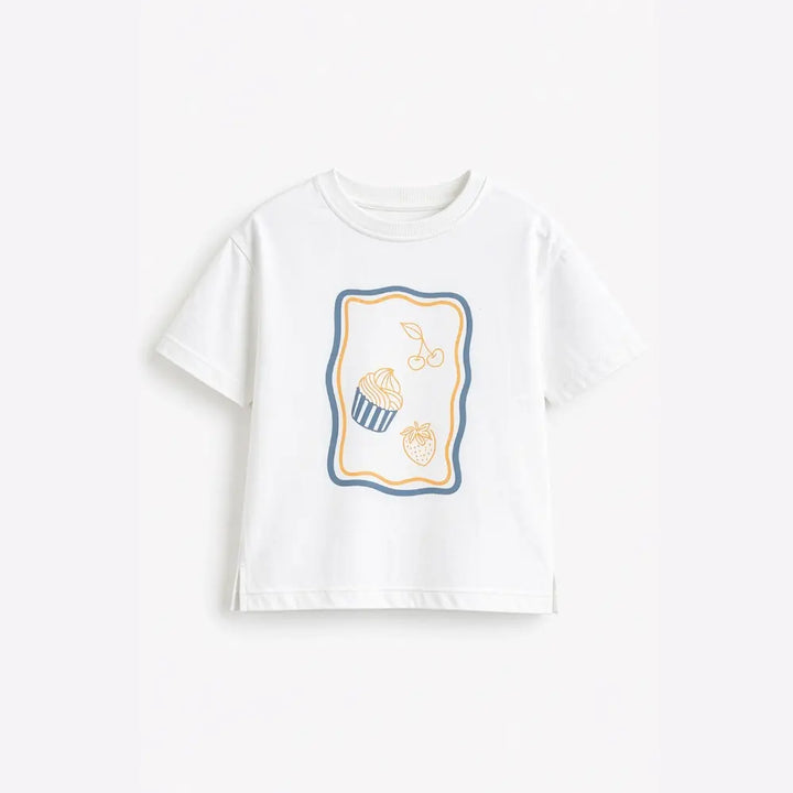 Mellow Muffin The Playful Kid Tee - Blue Edit