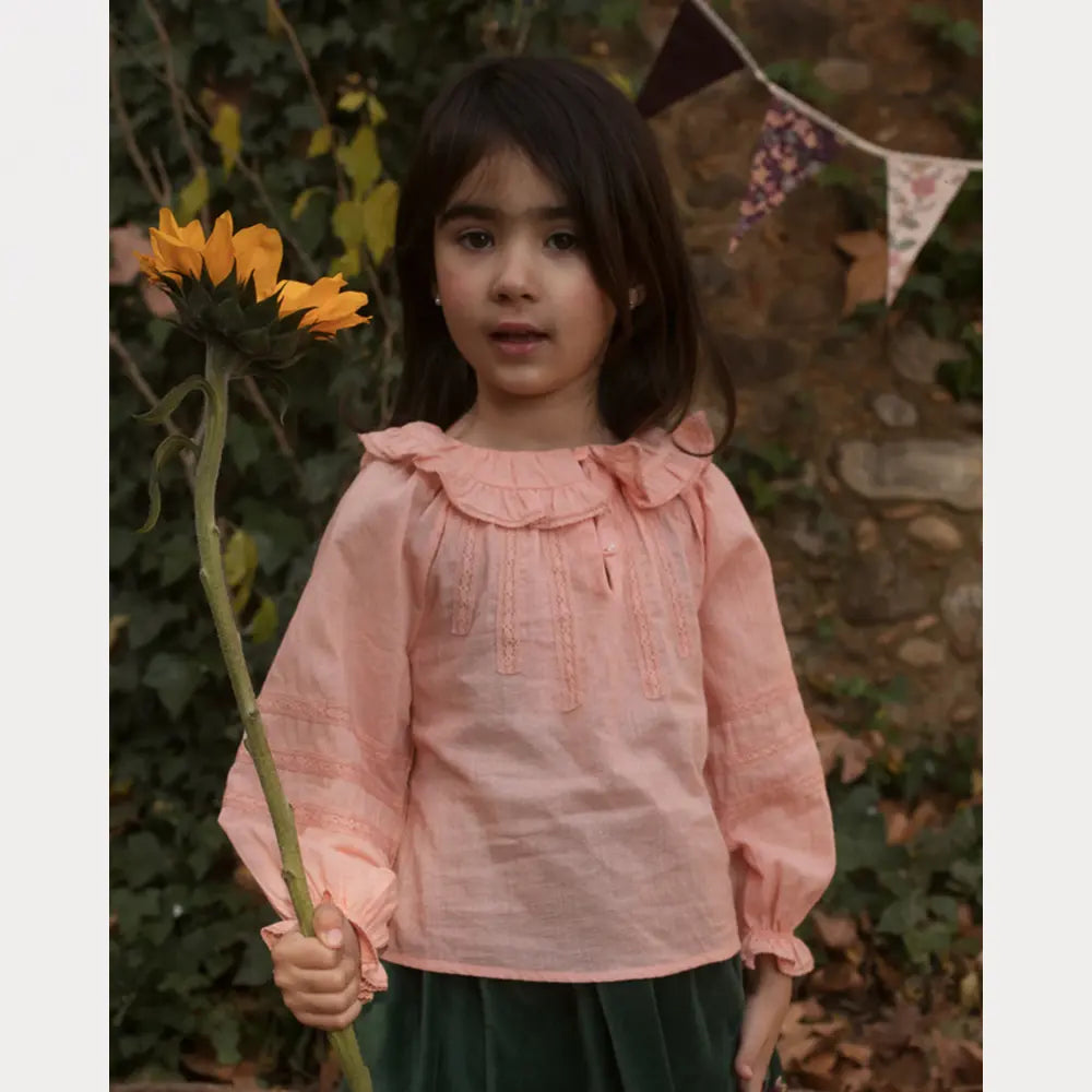 Early Sunday Cécile Blouse - Blush
