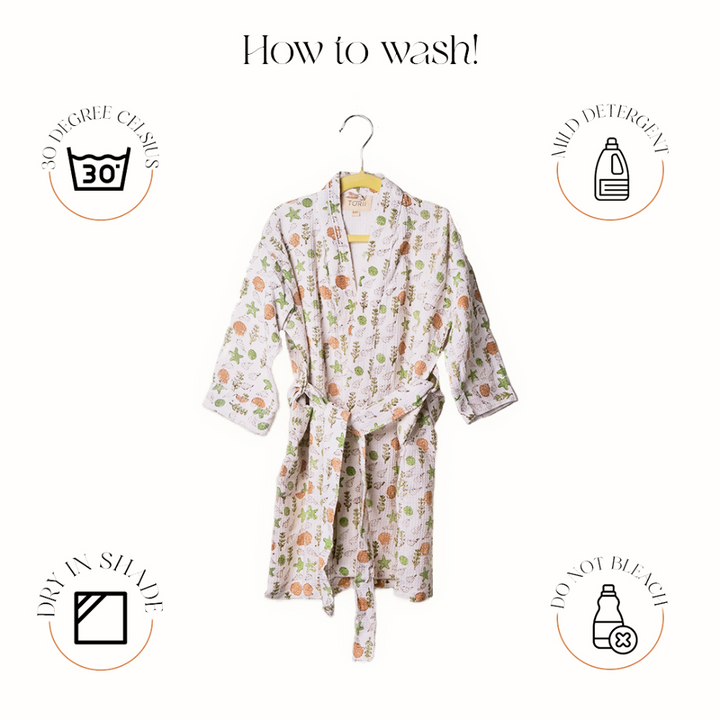 Torii Sea Shells Bathrobe