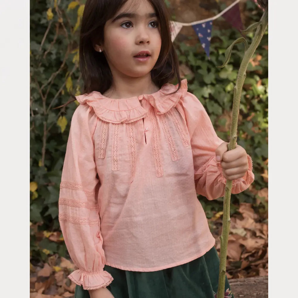 Early Sunday Cécile Blouse - Blush