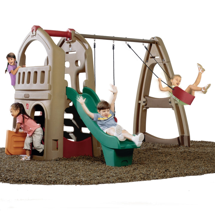 Step2 Naturally Playful Playhouse Climber &amp; Swing Extension