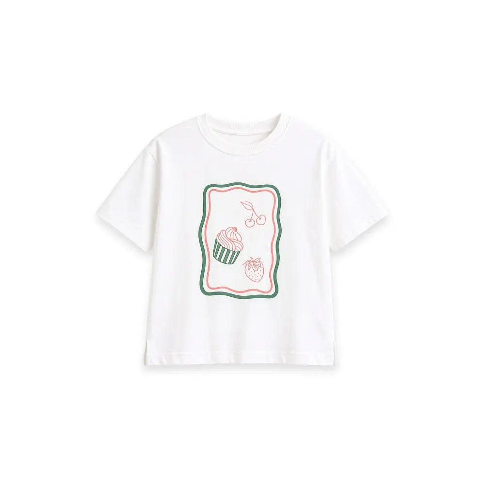 Mellow Muffin The Playful Kid Tee - Green Edit