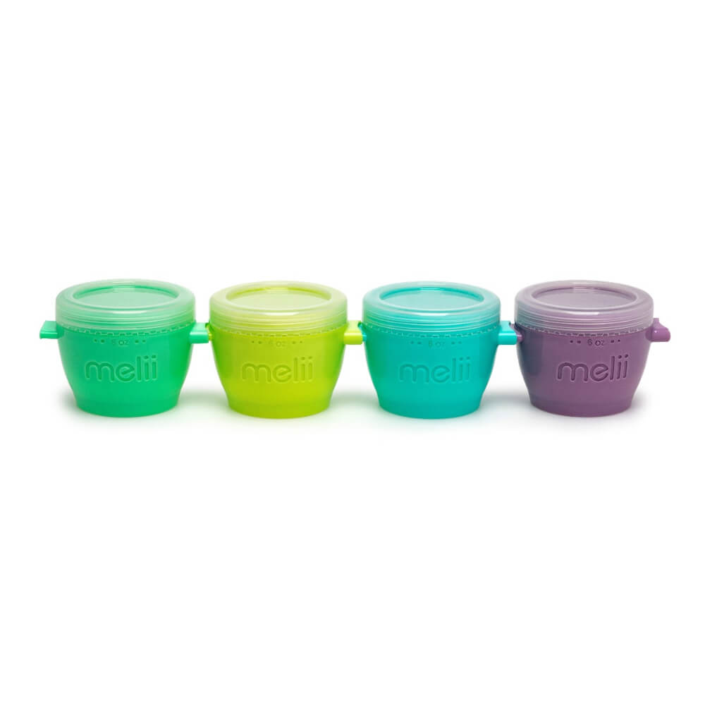 Melii Silicone Snap & Go Pods - 4 piece set