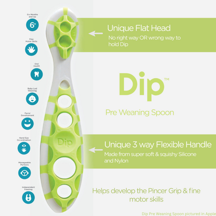 Cognikids Dip Weaning Pre-Spoon - Sage &amp; Slate