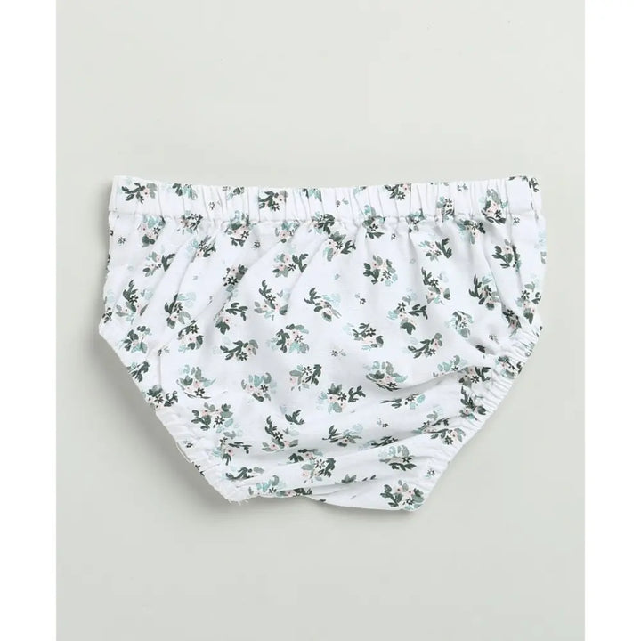 Sweetlime By AS Black &amp; Green Floral Print Organic Cotton Co-ord Set