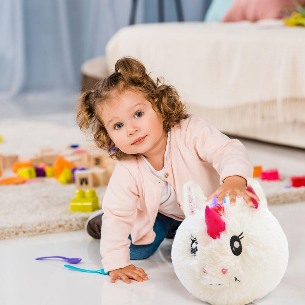 Scoobies Unipuff Fluffy Fuzz Ball - A Bouncy Plush
