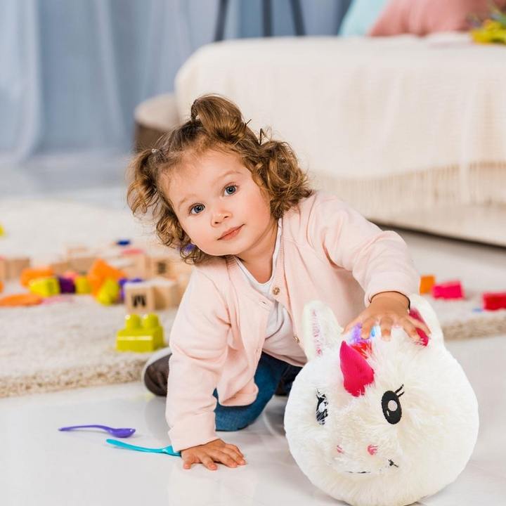 Scoobies Unipuff Fluffy Fuzz Ball - A Bouncy Plush
