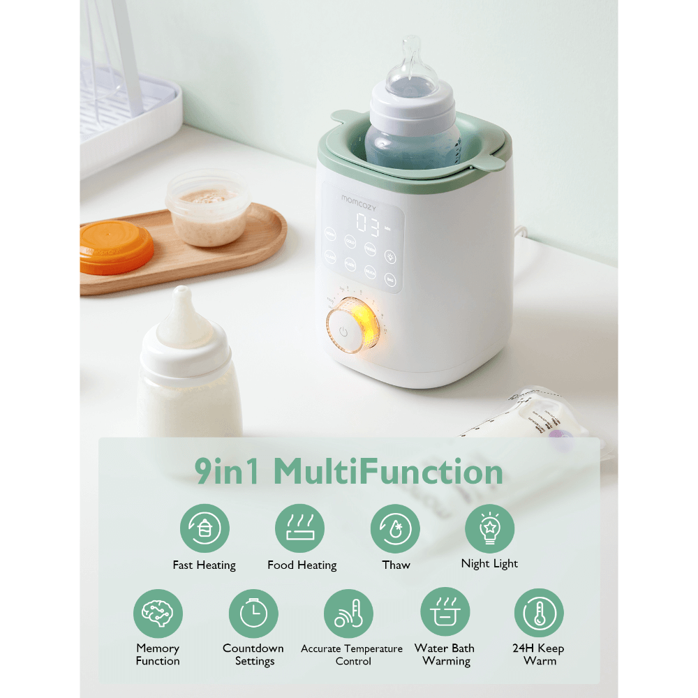 Momcozy Sterilizers &amp; Warmer Baby Bottle Warmer - White