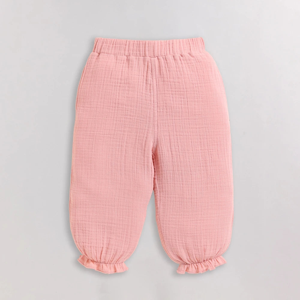 Cot &amp; Candy Baby Organic Girls Cordset - Blush Pink