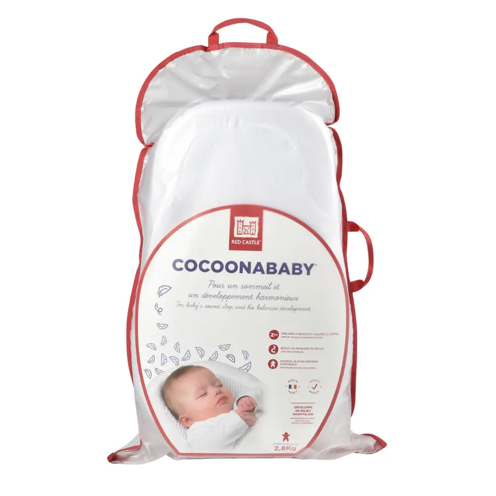 Redcastle Cocoonababy Ergonomic Baby Nest for Newborns - Baby Sleep Pod &amp; Baby Lounger with Womb-Like Comfort, Tummy Support &amp; Washable Cover, Birth - 3 months