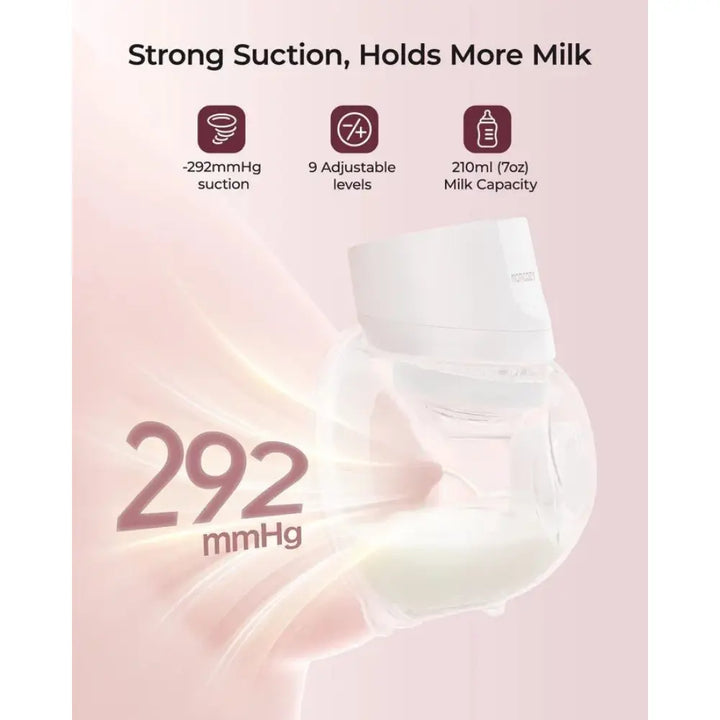 Momcozy Wearable Breast pump S12Pro Quick White Double Pack EU/UK AMZ