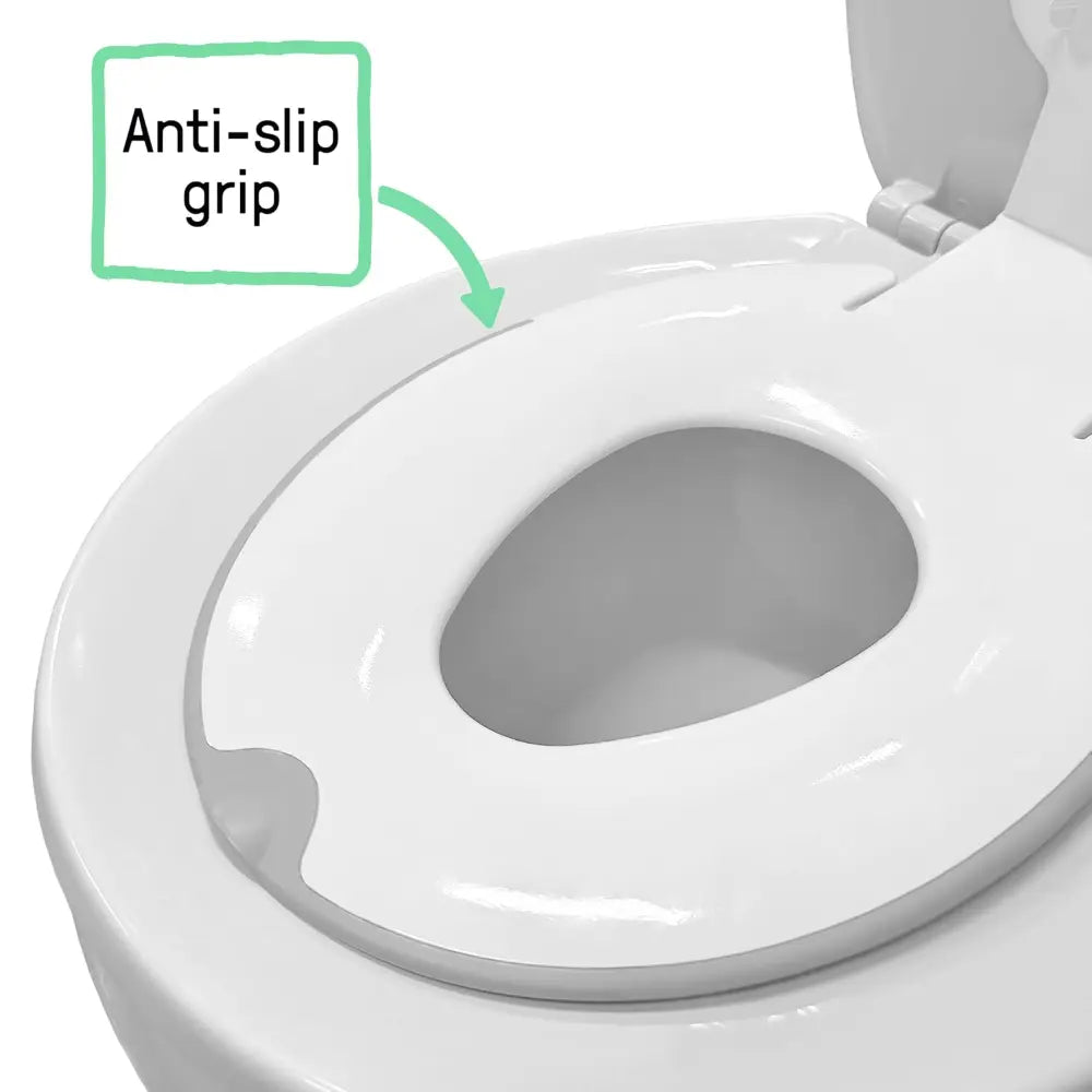 Ingenuity Flip &amp; Sit Potty Toddler Toilet Training Seat for Round &amp; Elongated Toilets, 18- 60 months