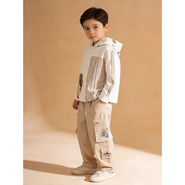 The Baby Trunk Unisex Friendly Dog Printed Shacket