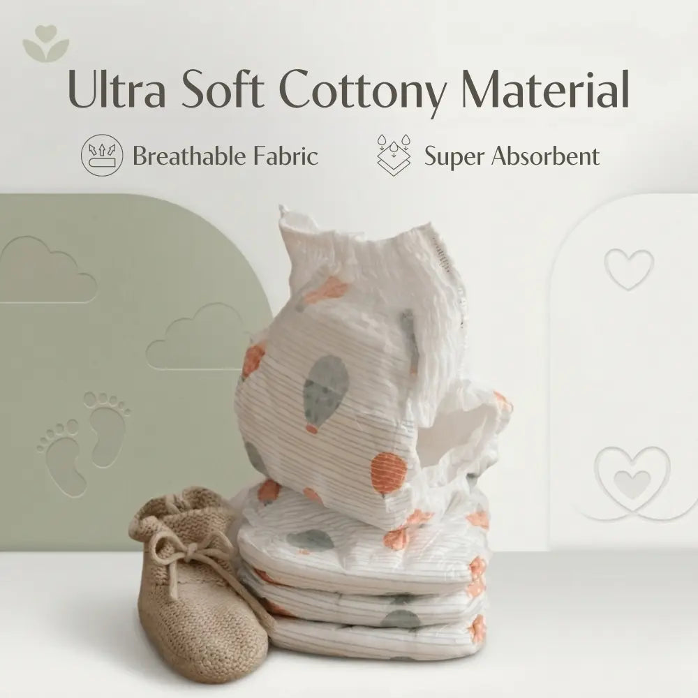 CODDLE UP Baby Pull-Up Diapers, Ultra Soft, Hypoallergenic, Breathable &amp; Leak-Proof - XL (11–16 kg), 25 Count
