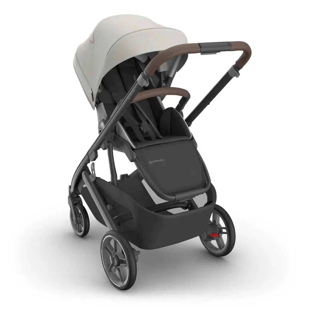 UPPAbaby Cruz V3 Full-Size Stroller, Reversible Seat, One-Hand Fold, Travel System Compatible, From Birth to 22 kg - Savannah