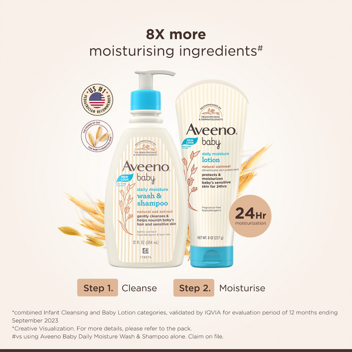 Aveeno Baby Daily Moisture Lotion - 532ml