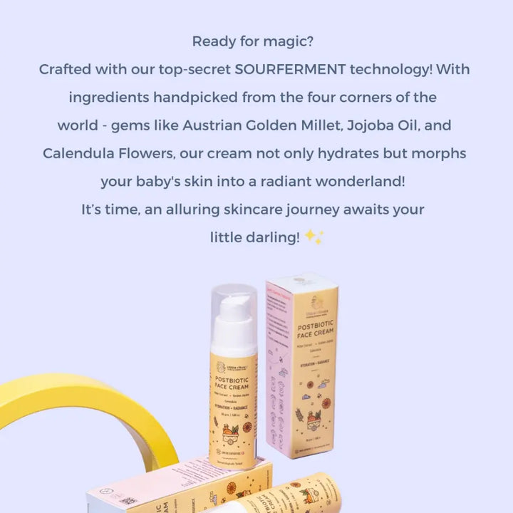 Little Rituals Baby Postbiotic Face Cream
