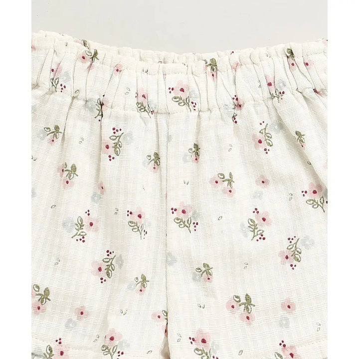 Sweetlime By AS Blossom Whisper Ruffle Co-ord Set