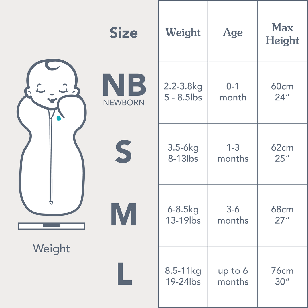 Love to Dream Swaddle Up - Panda, Cotton, 1.0T