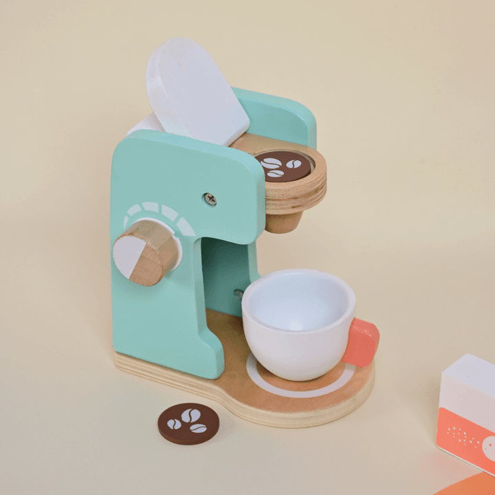 Playbox Wooden Coffee Maker Play Set