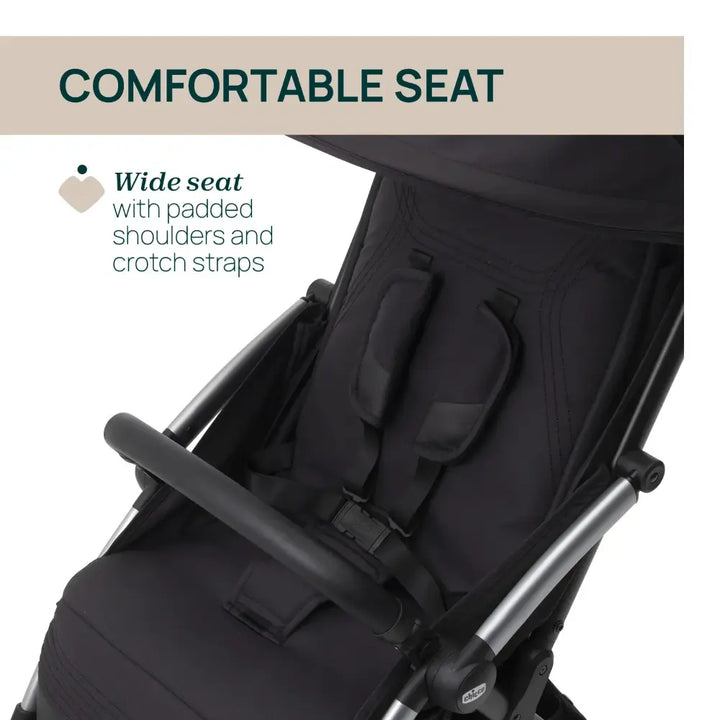 Chicco Goody Xplus Stroller Ebony - Black