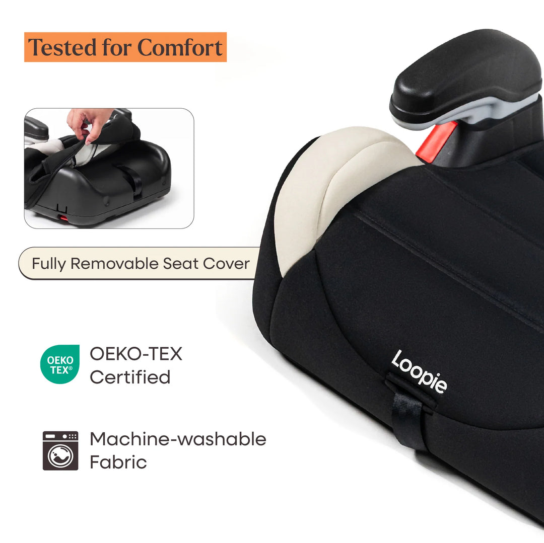 Loopie Lift | Booster Car Seat - Black