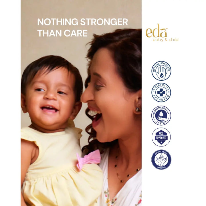 Eda Baby &amp; Child Peek-a-Boo Gentle Baby Shampoo | Mild &amp; Tear-Free Formula for Soft and Healthy Hair