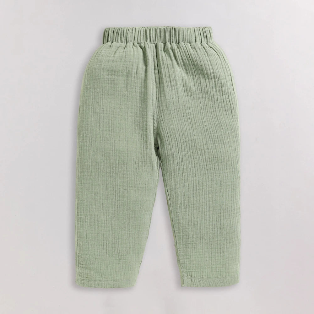 Cot &amp; Candy Baby Organic Boys Cordset - Sage