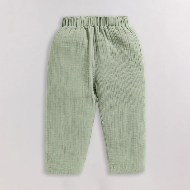 Cot &amp; Candy Baby Organic Boys Cordset - Sage