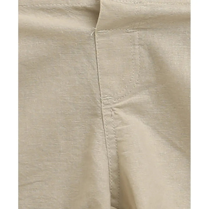 Sweetlime By As Classic Little Gentleman Suspender Shorts Set with Cotton Shirt