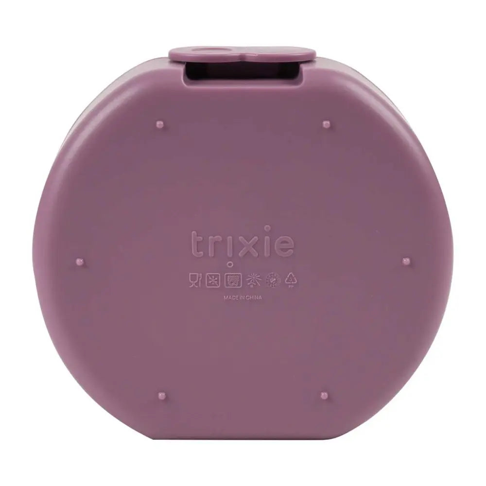 Trixie Kids Snack Box Set | 2-Piece Lunch &amp; Snack Storage Boxes with Easy Clip Closure, Dishwasher-Safe Design for School &amp; Travel | 3 Years Onwards | Mrs. Peacock