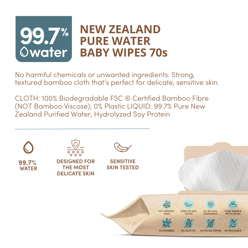 Pure Water Baby Wipes