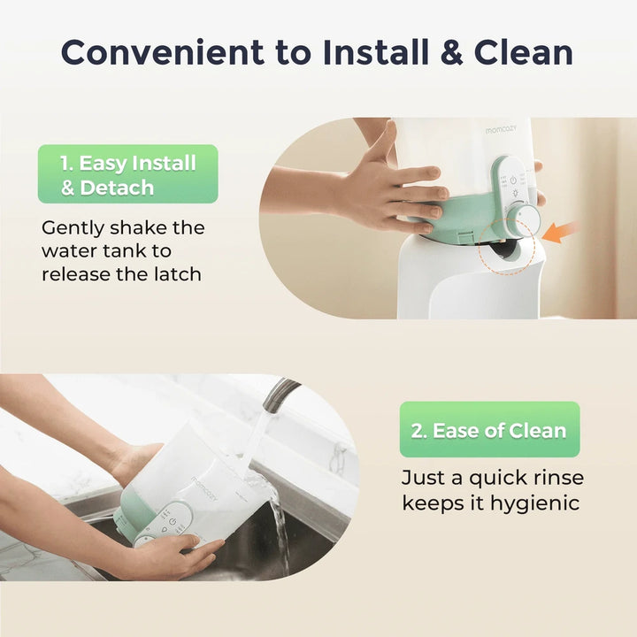Momcozy Instant Water Warmer – Green