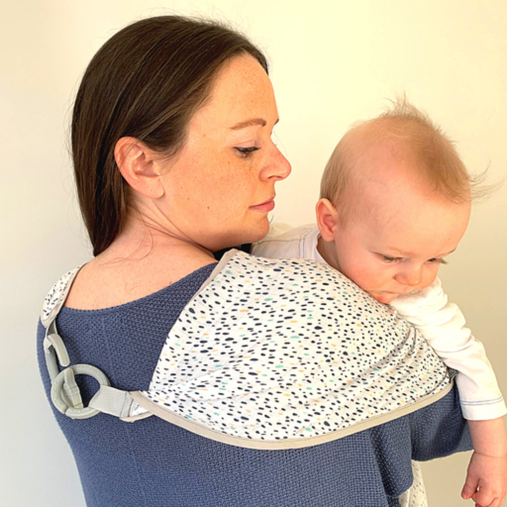 Cheeky Chompers Breastfeeding Cover - 6 in 1 Multimuslin - Pear Drop