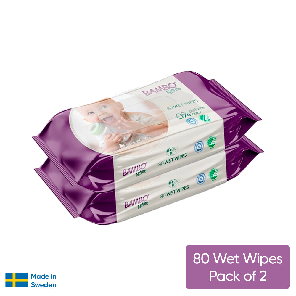 Bambo Nature Gentle Skin-Friendly Baby Wipes