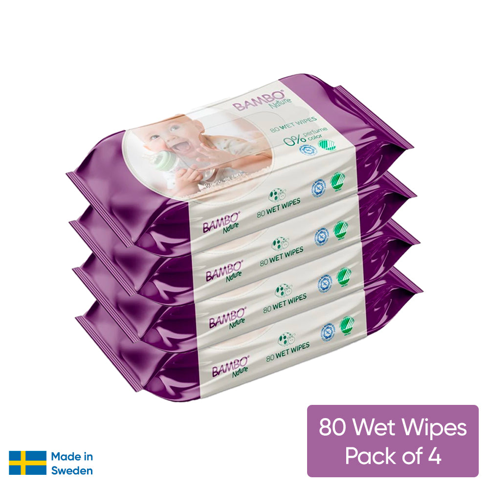 Bambo Nature Gentle Skin-Friendly Baby Wipes