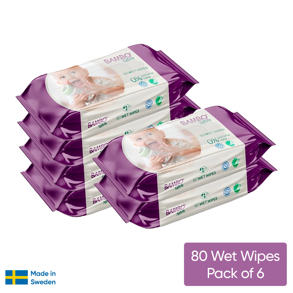 Bambo Nature Gentle Skin-Friendly Baby Wipes