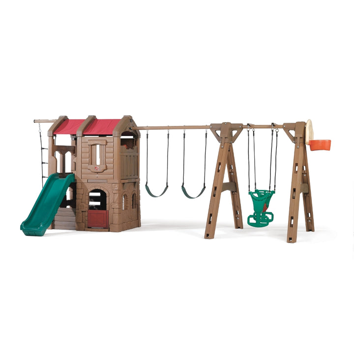 Step2 Naturally Playful Adventure Lodge Play Center With Glider