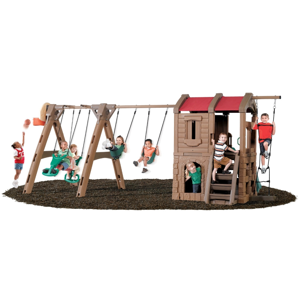 Step2 Naturally Playful Adventure Lodge Play Center With Glider