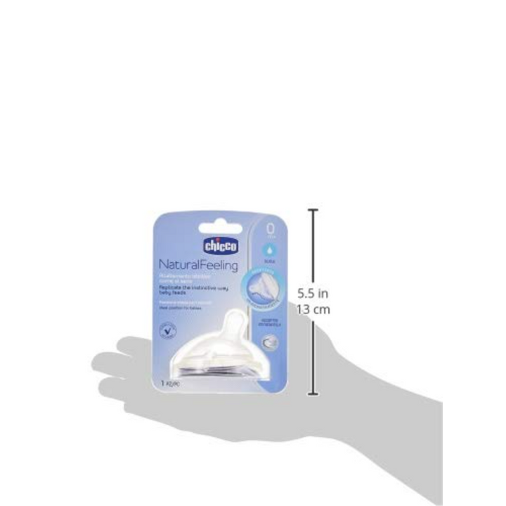 Chicco Teat Natural Feeling 0M+ - Regular Flow
