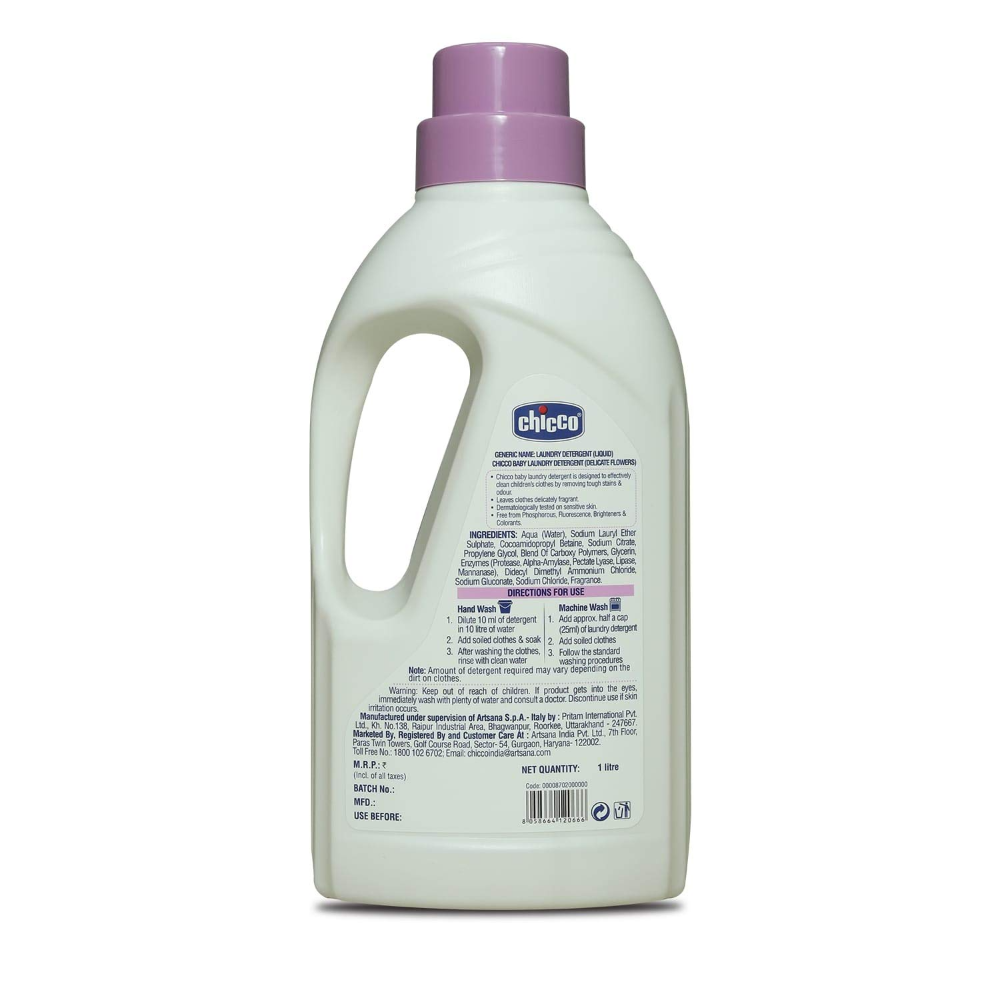 Chicco Laundry Detergent - Delicate Flowers