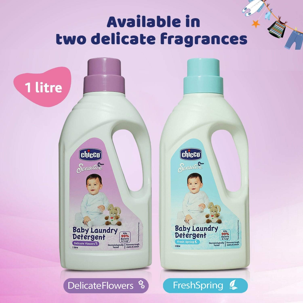 Chicco Laundry Detergent - Delicate Flowers