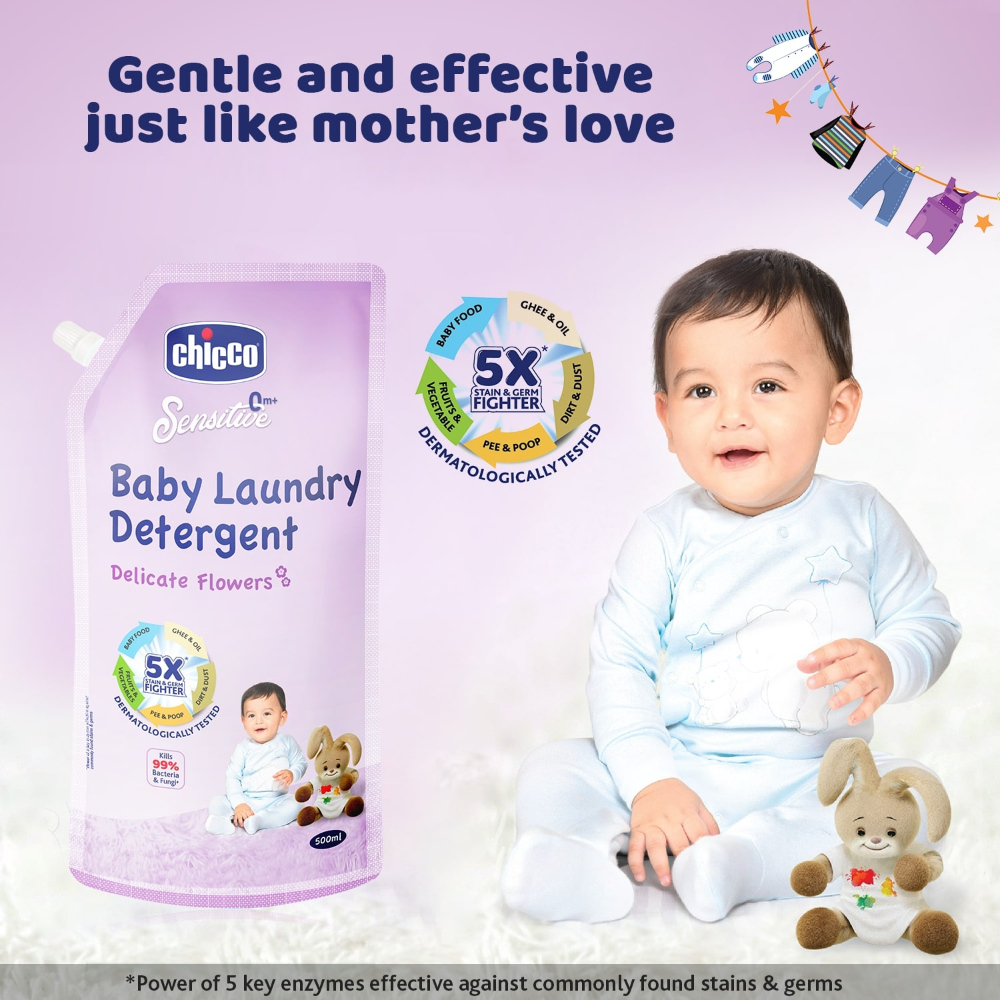 Chicco Laundry Detergent - Delicate Flowers