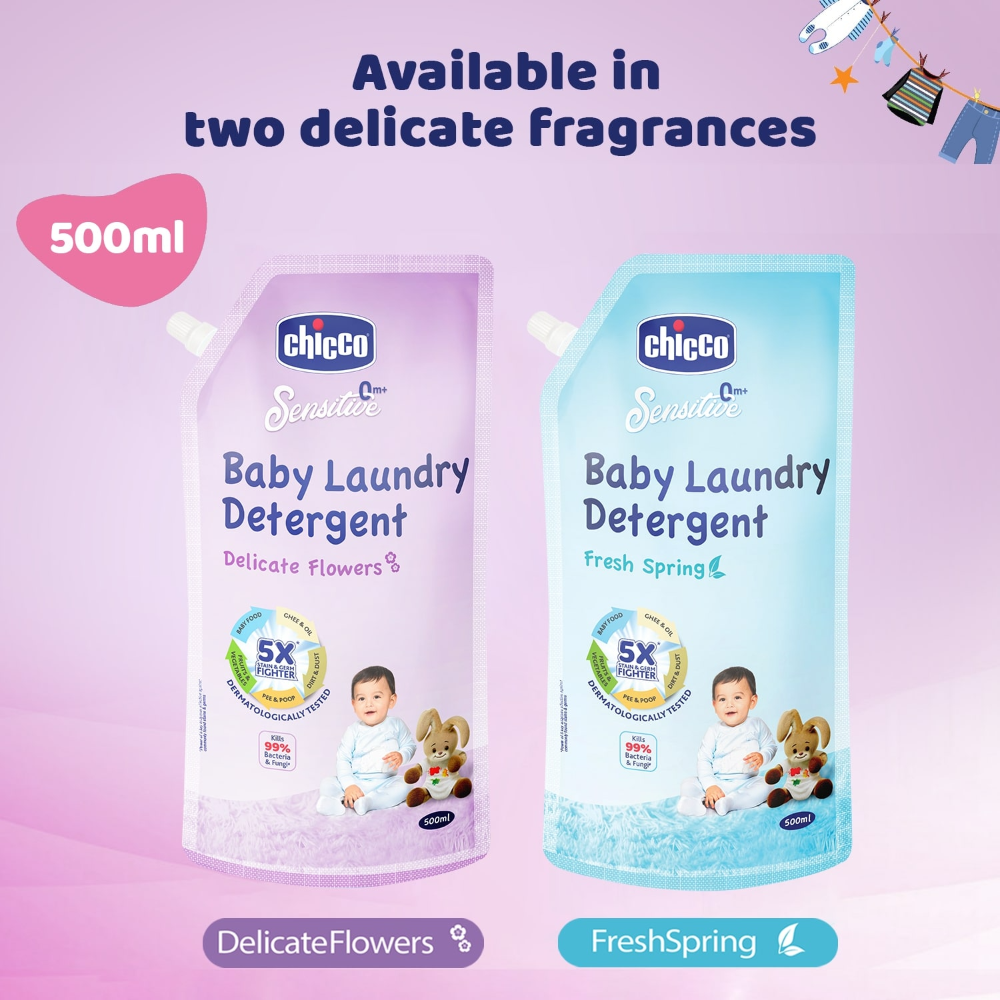 Chicco Laundry Detergent - Delicate Flowers