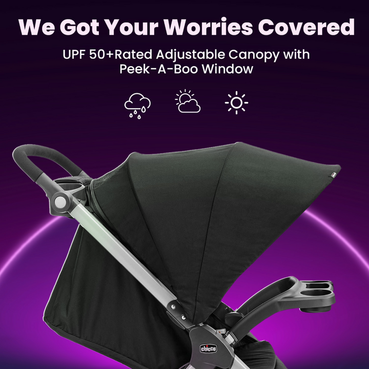 Chicco Bravo Stroller - Black