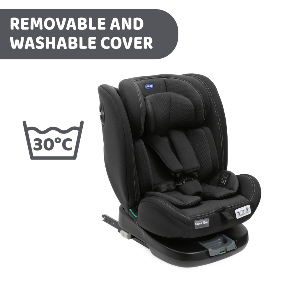 Chicco Black Unico Evo I-Size Car Seat