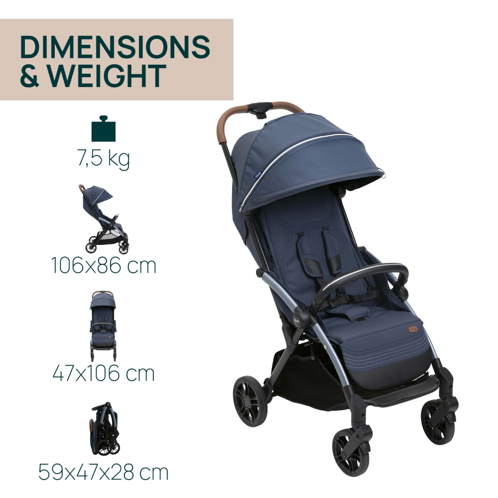 chicco stroller blue Chicco Goody Xplus Stroller